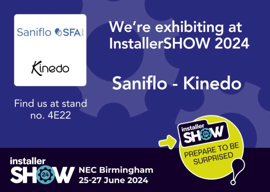 Visit Saniflo at InstallerSHOW 2024